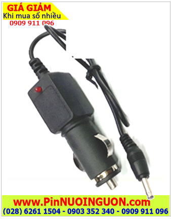 Dây nguồn cắm sạc trên xe hơi (Ô tô) / Tẩu sạc đổi nguồn trên Ô tô _Sạc 12V trên ô tô chân cắm 5.5x2.1mm  